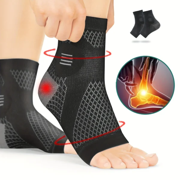1Pair Compression Socks with Arch Support