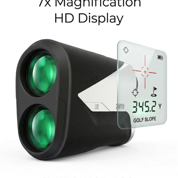 Golf Rangefinder with Slope -1000 Yards -7X Magnification