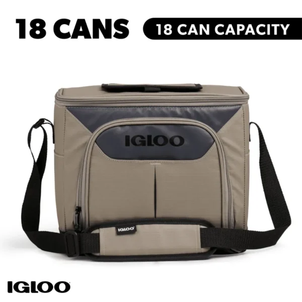 18-Can Softside Cooler with Rigid Hard Liner