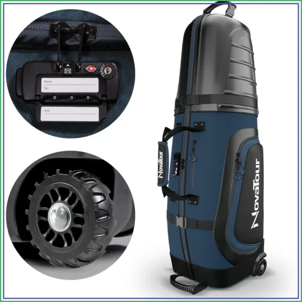 Golf Travel Bag: Hard Case Top